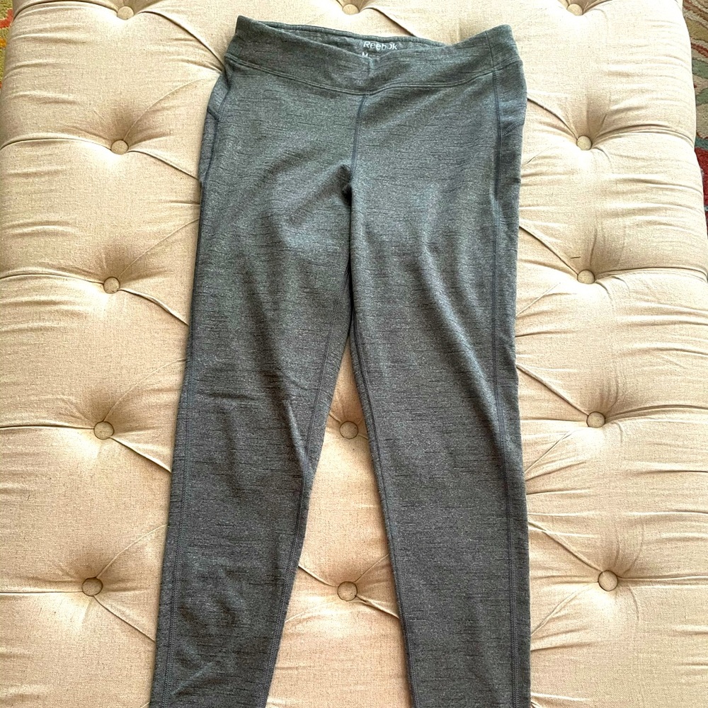 Reebok size medium grey leggings.